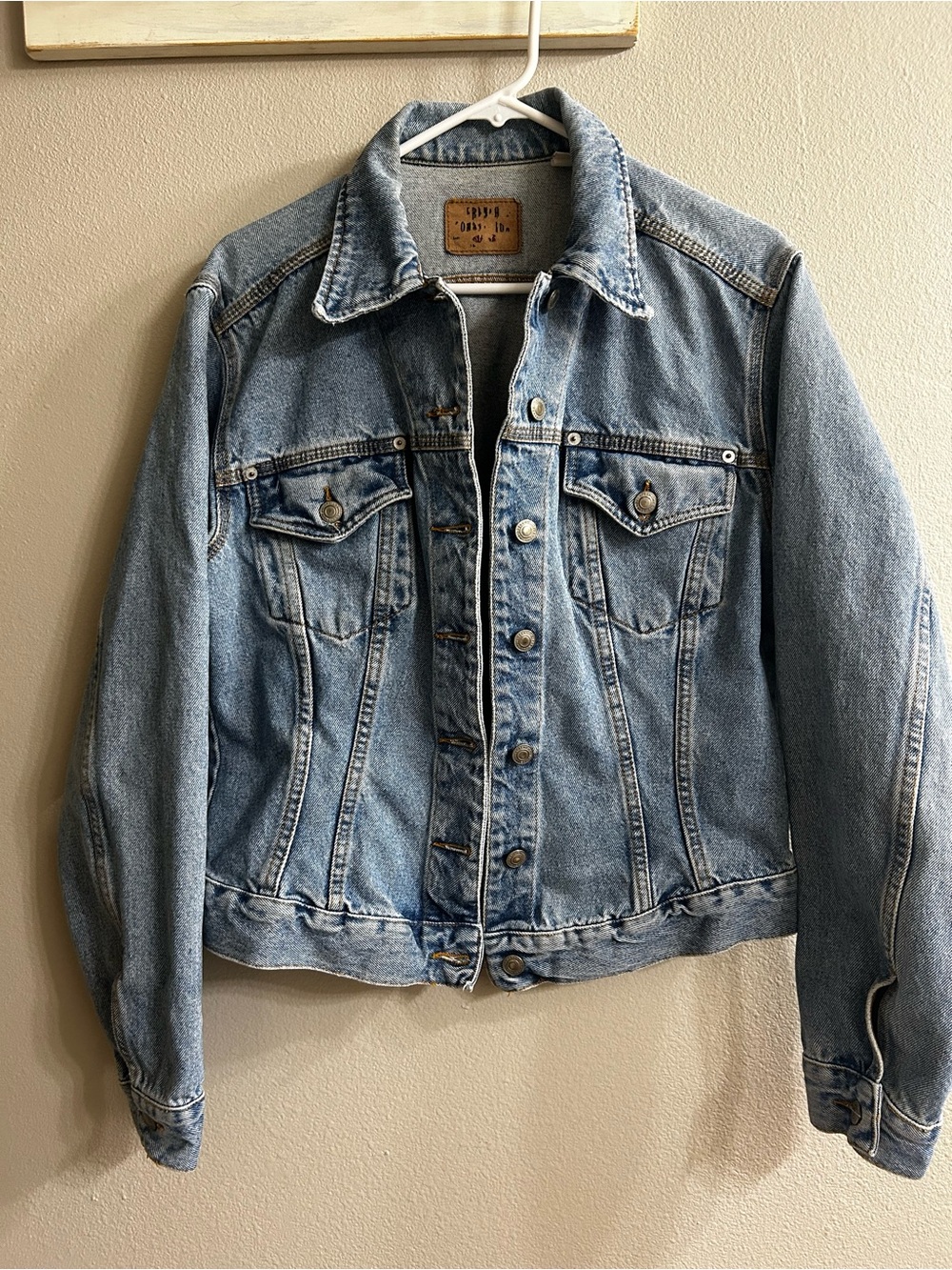 Classic Light Blue Denim Jacket - Women
